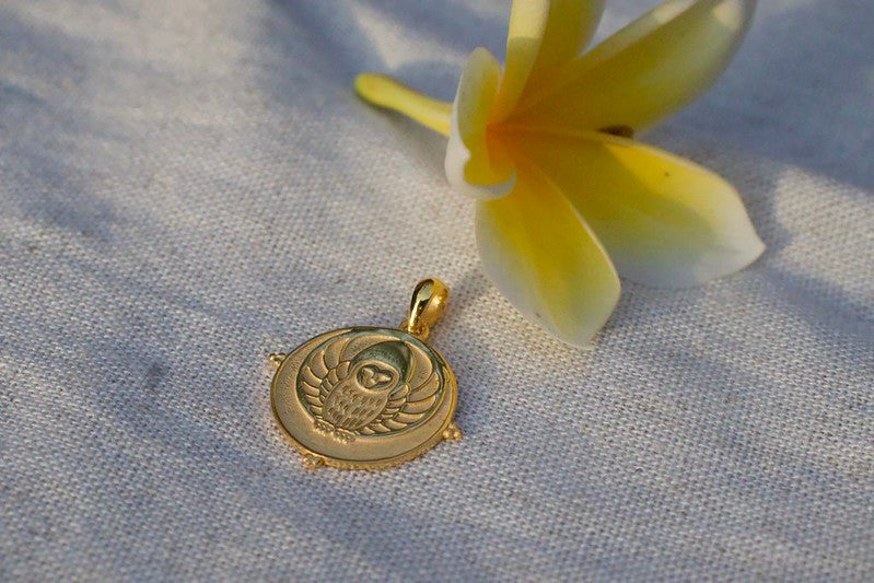Hale Pule Gold Pendant