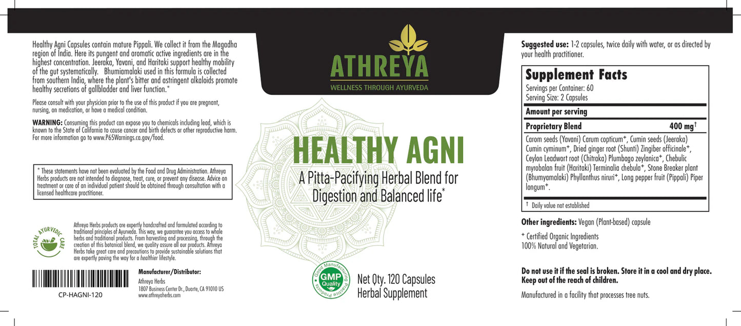 Healthy Agni Capsules