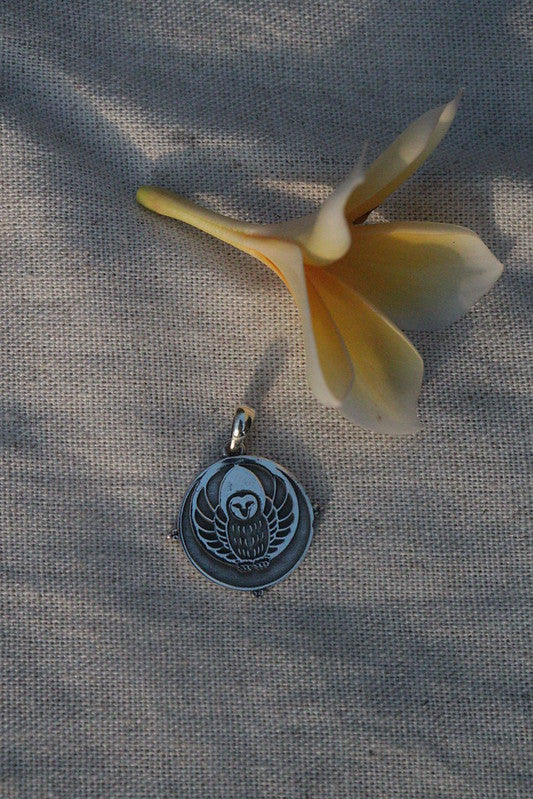 Hale Pule Silver Pendant