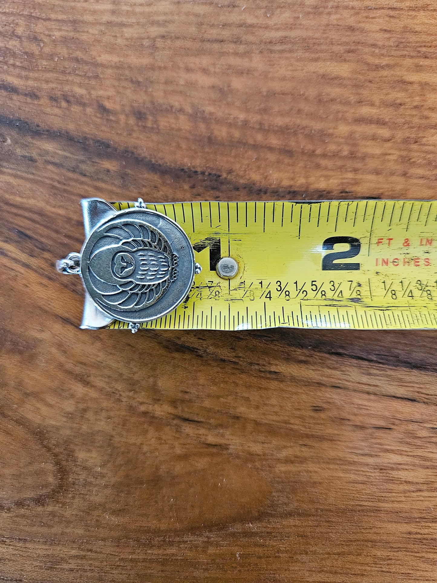 Hale Pule Silver Pendant