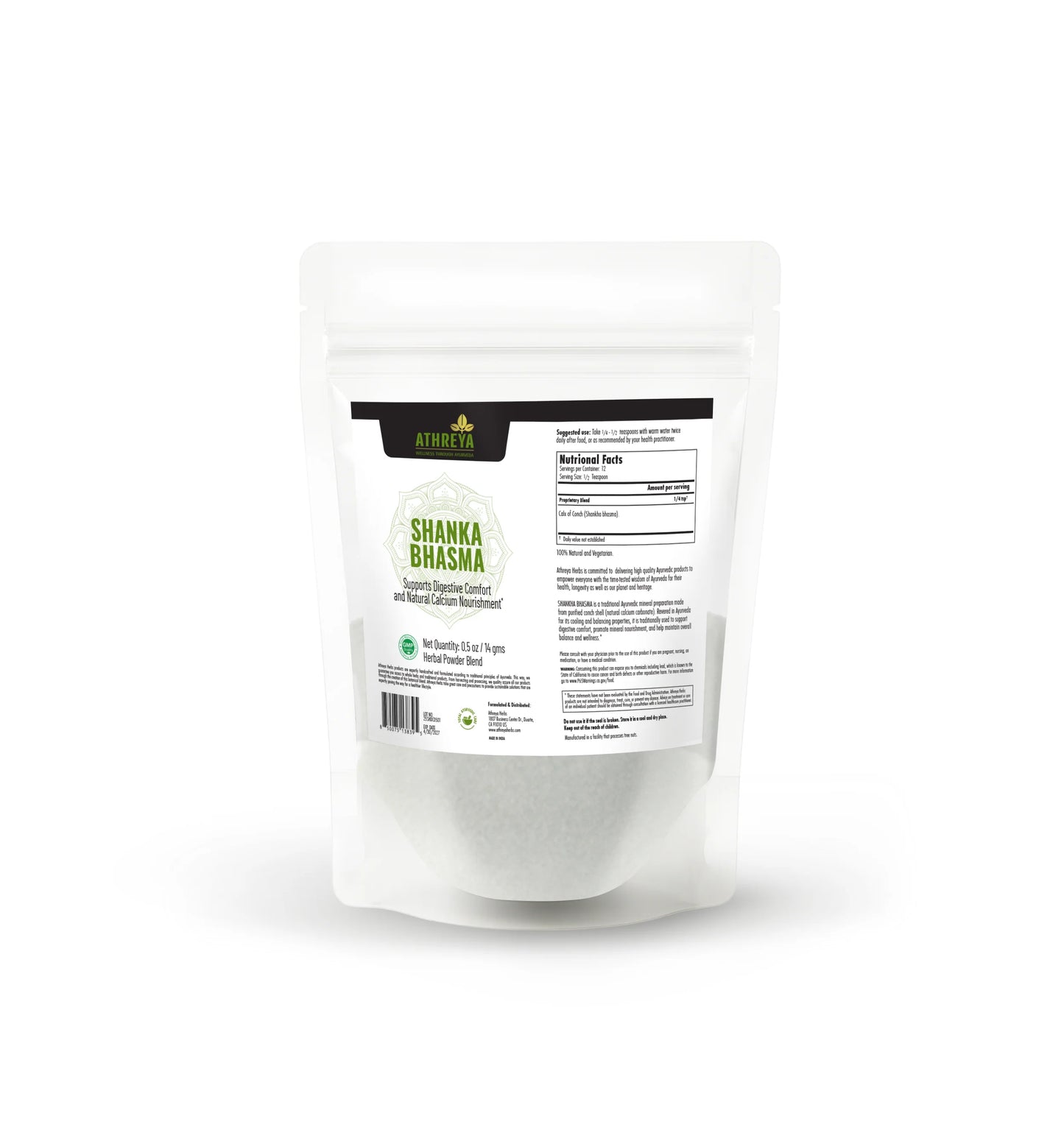Shanka Bhasma powder