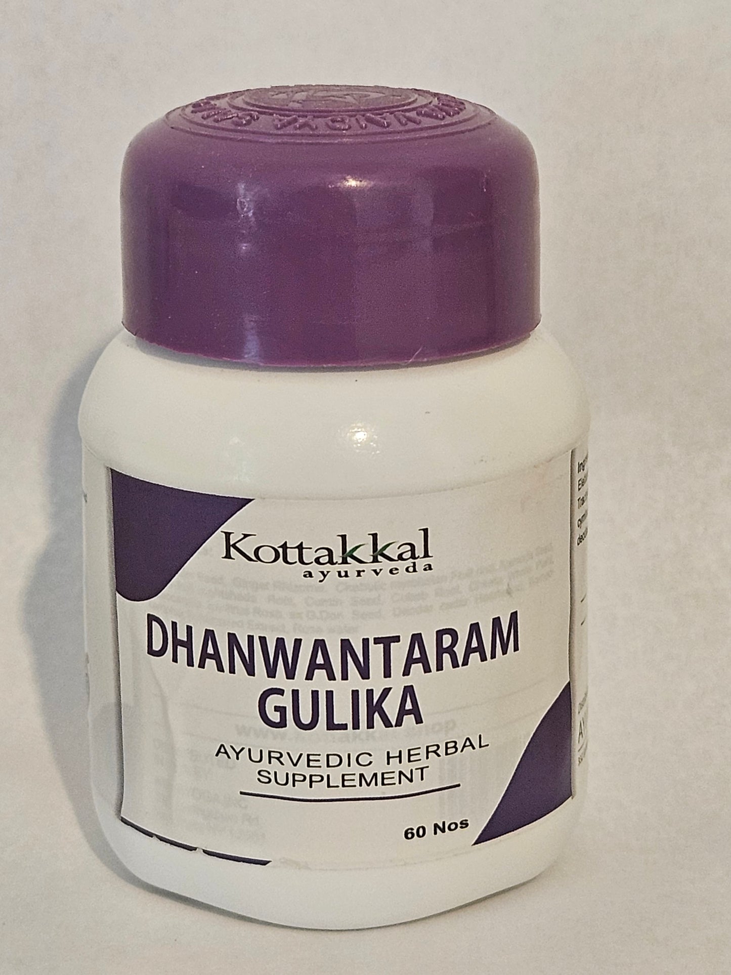 Dhanwantaram Gulika pills