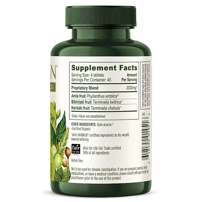 Triphala tablets (180 count)